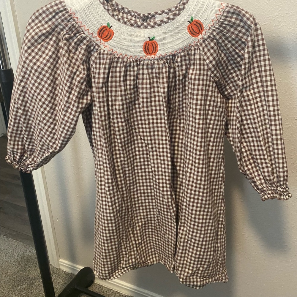 Girls smock dress